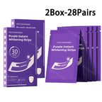 Purple Teeth Whitening Strips