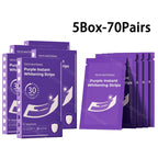 Purple Teeth Whitening Strips