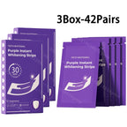 Purple Teeth Whitening Strips