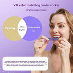 V34 Purple Teeth Whitening Strips