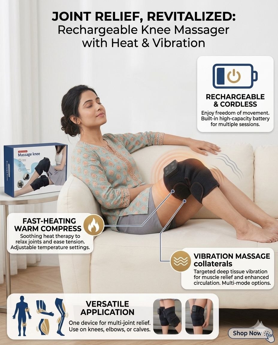 EdenFlex™ 3 in 1 Heating Massager